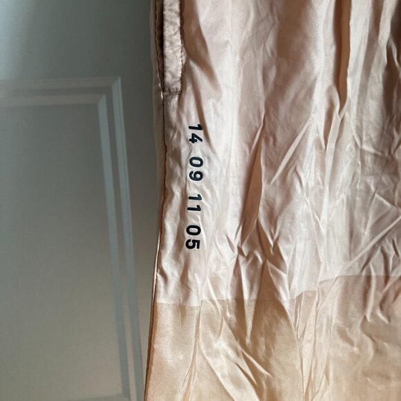 Nike light semi opaque pink/salmon joggers - Picture 2 of 6